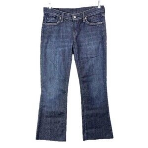 Citizens of Humanity Women 30 Jeans Dita Petite Bootcut Dark Wash Stretch Y2K